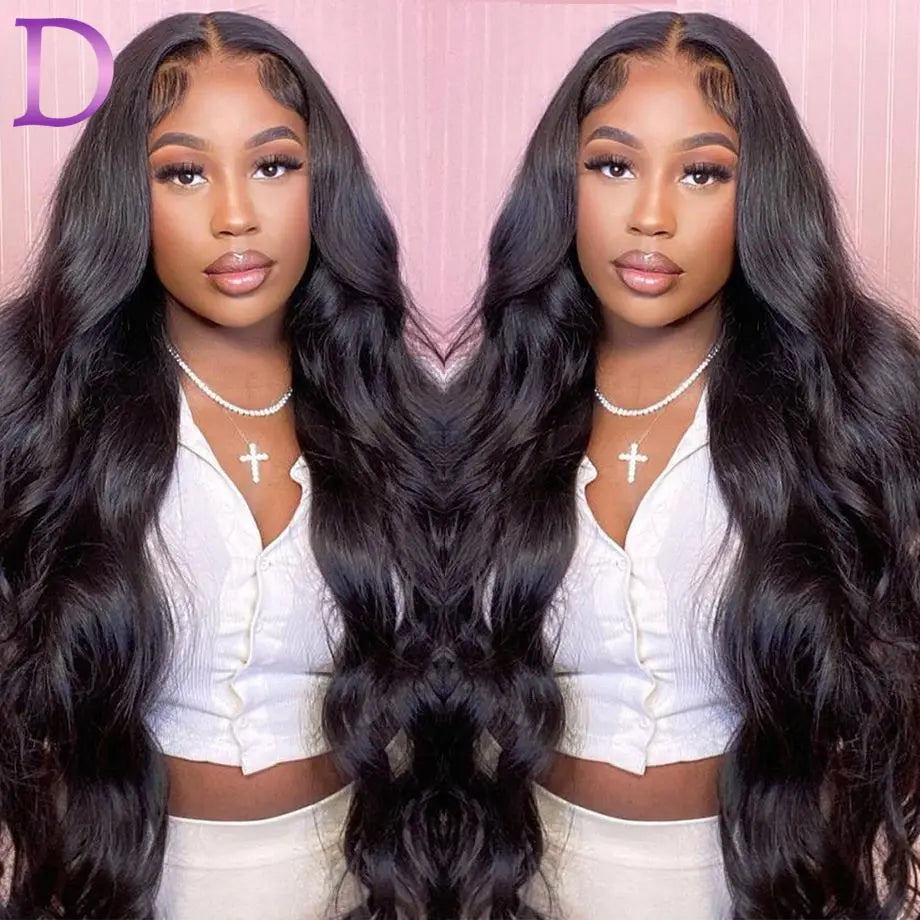 Body Wave 13x4 Lace Front Human Hair Wigs For Women 250 Density Brazilian Hair Wig 38Inch Hd Lace Wig 13X6 Human Hair