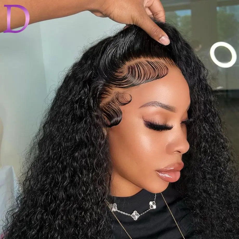 360 Water Wave Human Hair Full Lace Brazilian Hair Wig 4x4 Lace Closure Wig 13x4 Deep Wave Lace Front Human Hair Wigs For Women