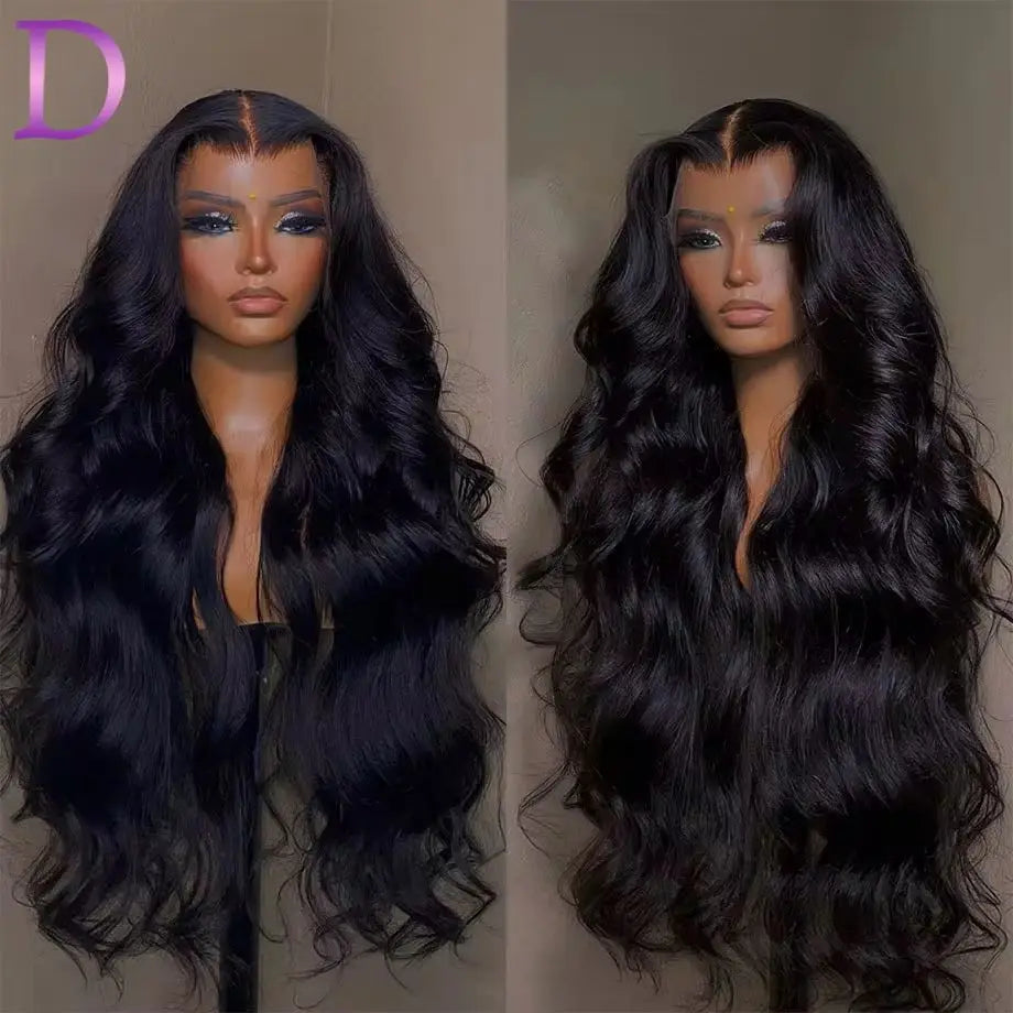 Body Wave 13x4 Lace Front Human Hair Wigs For Women 250 Density Brazilian Hair Wig 38Inch Hd Lace Wig 13X6 Human Hair