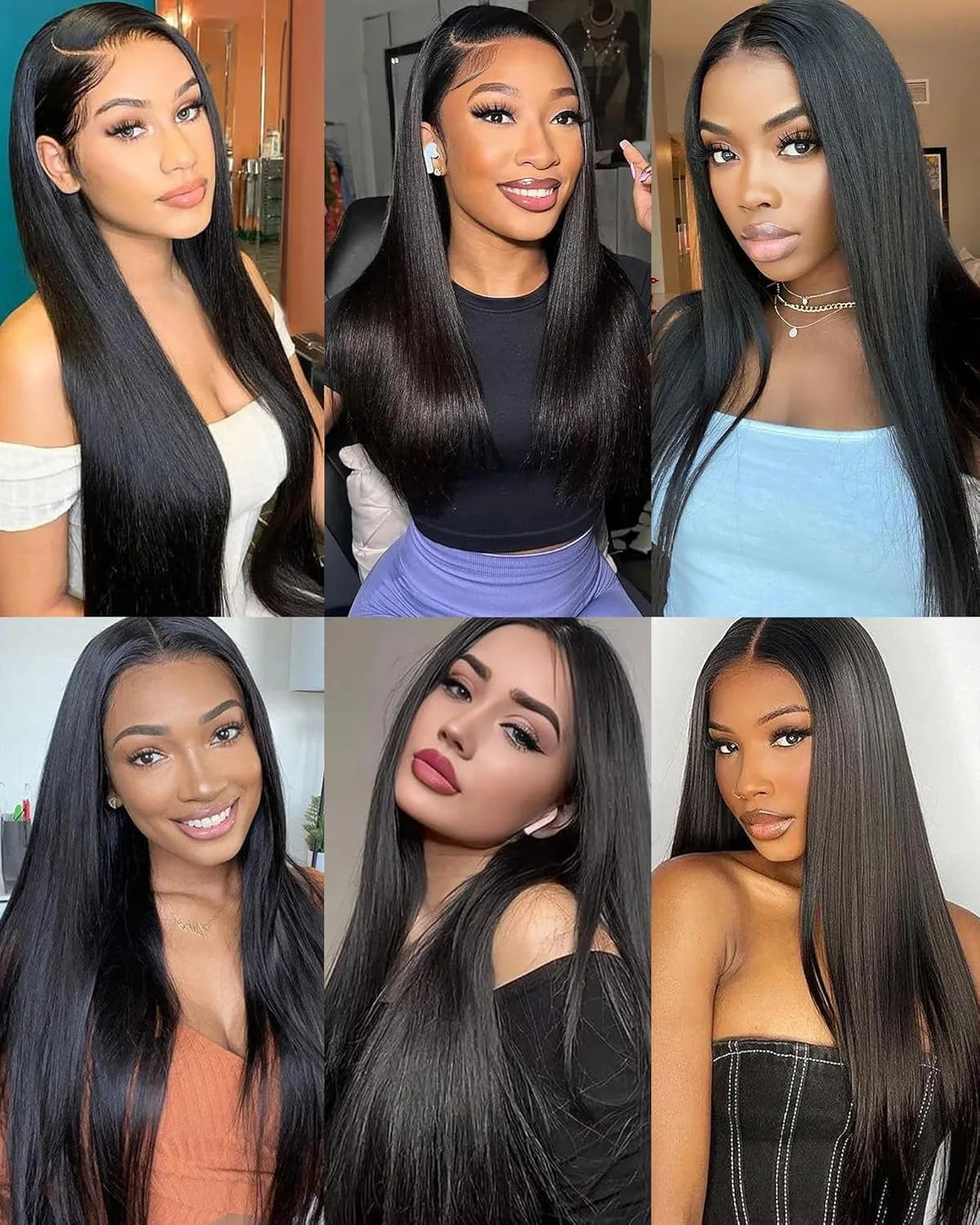 13x4 13x6 Lace Frontal Human Hair Wig Straight Brazilian Hair 360 Transparent Lace Natural Black Wig With Baby Hair Jarin Hair